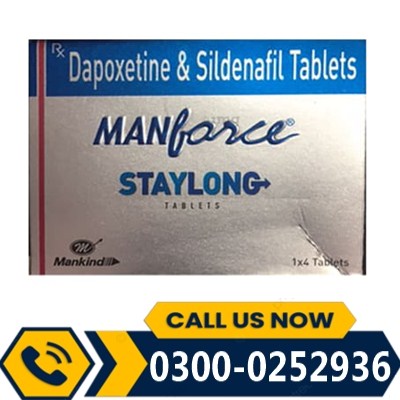 Manforce Staylong Tablets in Pakistan